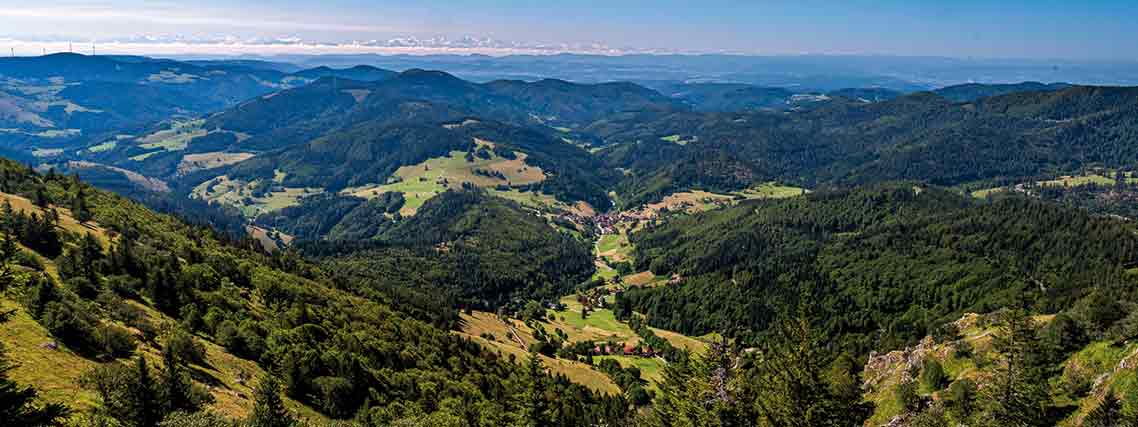 Beim Wiedener Eck am Belchen im Südschwarzwald (Autor: Klaus Hansen / Schwarzwald Tourismus)