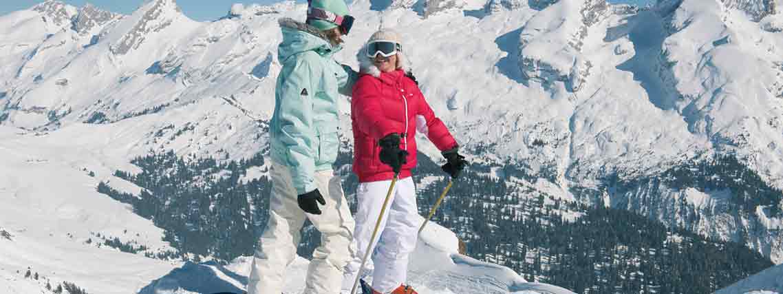 Kurzer Stopp für die herrliche Aussicht im Massif des Aravis auf der Pointe Percée (Autor: Pascal Lebeau)