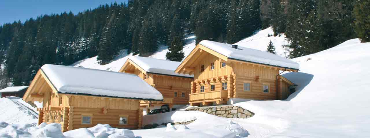 Skihütte Österreich Skiurlaub direkt an der Piste Österreich