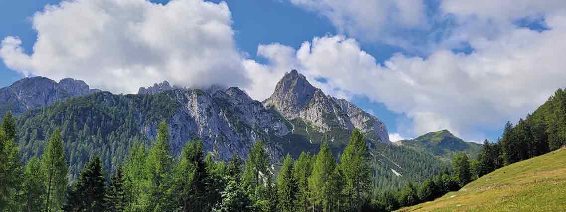 Bergwelt oberhalb von Hermagor (Foto: Ingo Bauer)